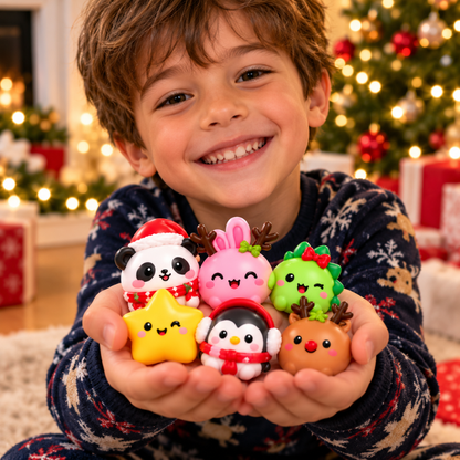 Christmas Squishy Advent Calendar - 24 Mystery Surprises